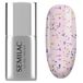 T27 Semilac T27 UV nagellak Top No Wipe Matte Violet Galaxy 7 ml