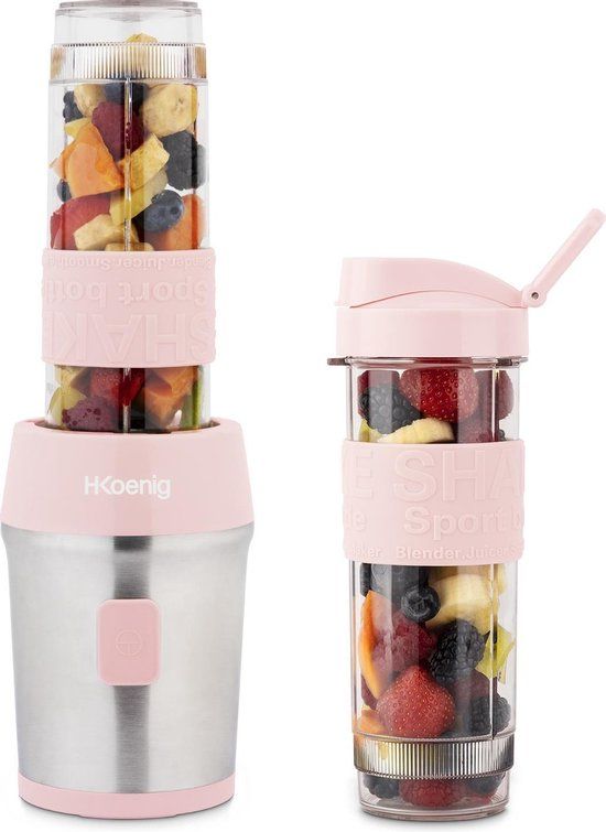 H. Koenig SMOO12 Blender To Go Pastelroze