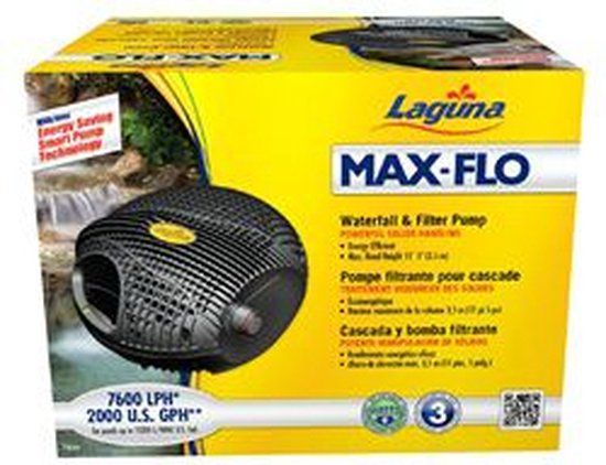 Laguna PowerJet Max-Flo 7600 - Vijverpomp - 75W