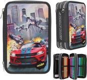 Depesche - Action World 3-vaks etui met LED
