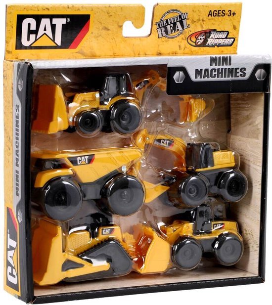 Cat Mini Bouwvoertuigen 5-Pack