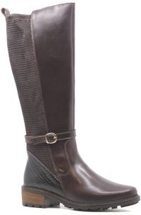 Solidus 61016 - Wijdte HK - Bruin Combi Leer - Dames Laarzen - Maat 40 2/3