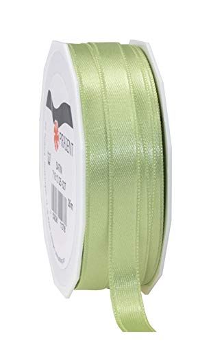 Präsent 7181025-136 Cadeaulint, polyester, pastelgroen, 25 m x 10 mm