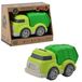Van der Meulen Bioplastic Garbage Truck - 18cm - Green