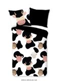 Muller Textiles Dekbedovertrek Koeien - 1 persoons - 140x220 cm - Meerkleurig - Katoen