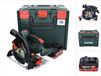 Metabo KS 18 LTX 57 Scie circulaire sans fil 165 mm 18 V + 1 batterie 5,5 Ah + Coffret Metabox - Sans chargeur