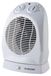 Vaste ventilatorkachel 2000 W wit, oscillerende sokkel