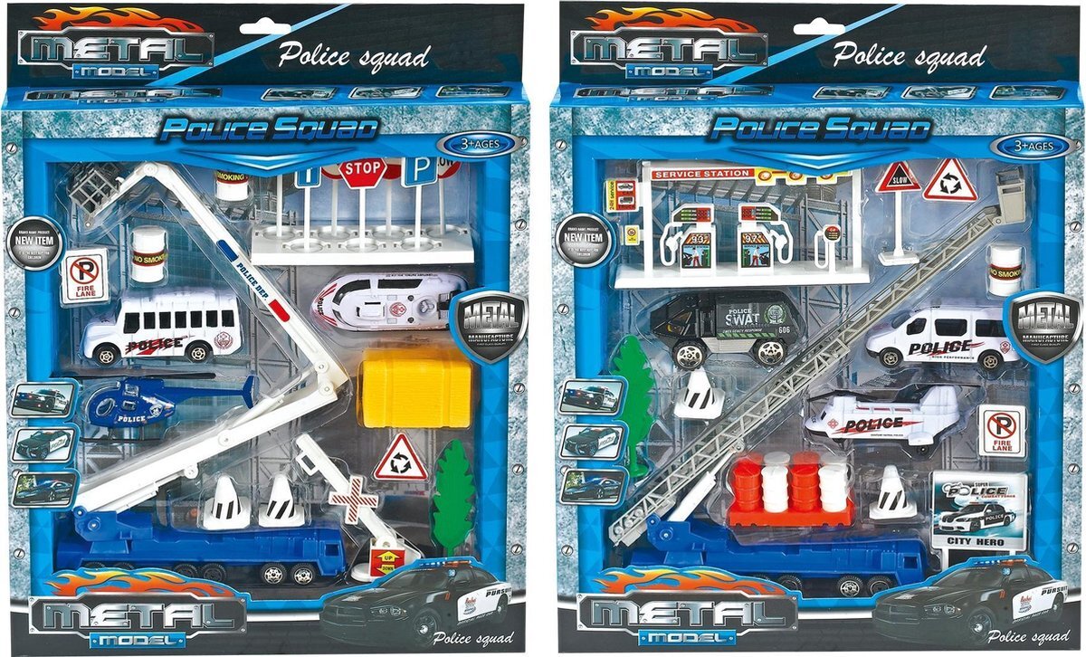 Jollity Works Die-Cast Politie set