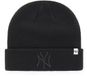 47 Brand New York Yankees Raised Cuff Knit Muts Zwart