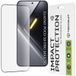Techsuit Film de protection d'écran pour Xiaomi Poco X8 Pro Max, Verre Trempé, Full Glue, 111D, Noir