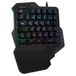 LogiLink ID0181 Gaming Toetsenbord - USB - Engels - Zwart - Verlicht