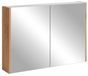 3xE living Armoire de toilette miroir, chêne artisanal doré, 104,6 cm, Elegance