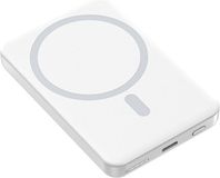 XtremeMac Powerbank - Magnetisch - 5.000 mAH - USB-C - MagSafe Houder - Wit