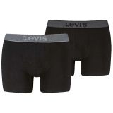 Levi's Boxer ajusté en sergé 2 pièces - Homme - S - Zwart / Noir