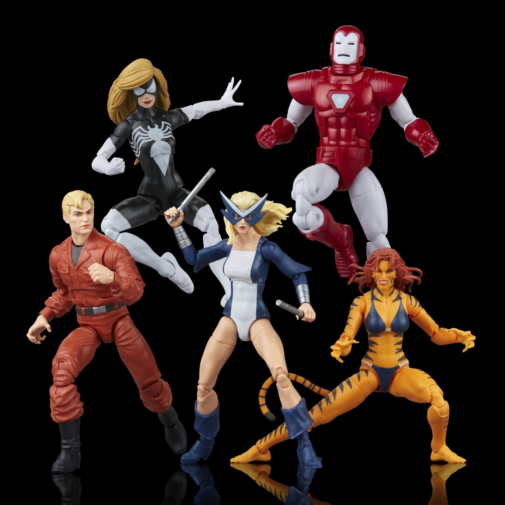 Hasbro Marvel Legends Series The West Coast Avengers 5-Pack Action Figures - 2023 Release