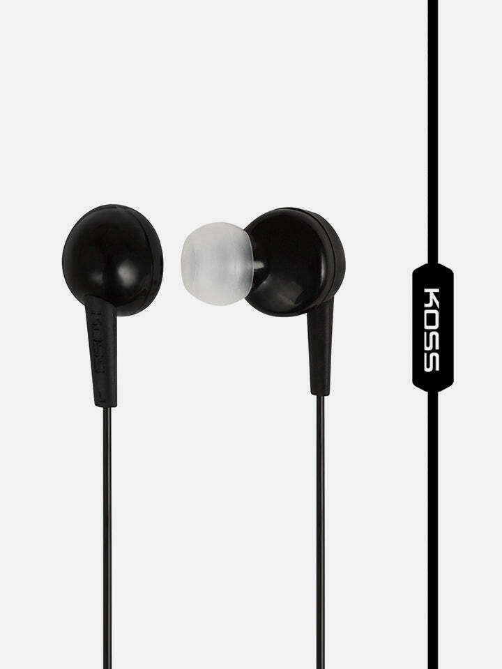 Koss KEB6i - In-ear oordopjes met in-line microfoon en afstandsbediening - Zwart