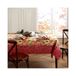 Elrene Home Fashions Swaying Bladeren Bordered Case Tablecloth, 52" x 70", Multi