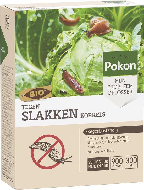 Pokon Bio tegen Slakken Korrels - 900g - Slakkenval - Regenbestendig