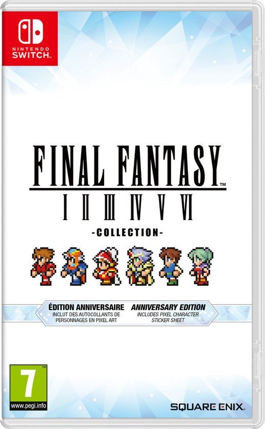 Square Enix Final Fantasy I-VI - Anniversary Edition - Nintendo Switch - Special Edition