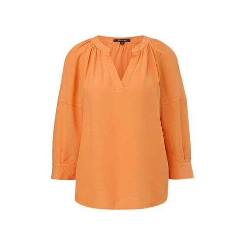 comma comma blousetop oranje