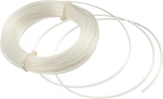 Deltafix snoer nylon transparant 25 m x 0.50