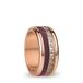 BERING Damen Ring in rosé gold glänzend - Arctic Symphony Collection mit Edelstahl - Douro