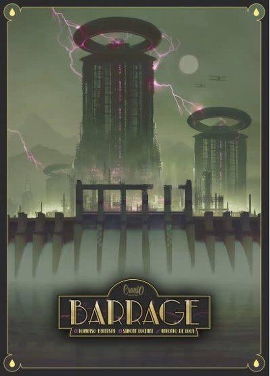 Barrage - Bordspel (ENG) - Cranio Creations - Strategisch spel - 60 minuten speeltijd - 14+