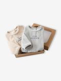 Vertbaudet Set van 2 pyjama's voor babyjongens in fluweel / velours