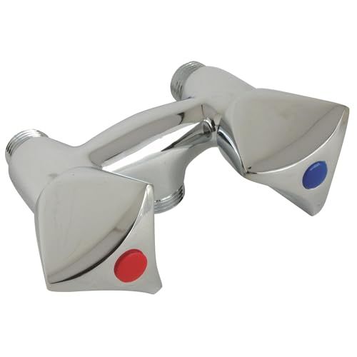 SOMATHERM FOR YOU - Mixer met chroom afwerking - 110mm - M15/21 M20/27 - Klapkop 18/150