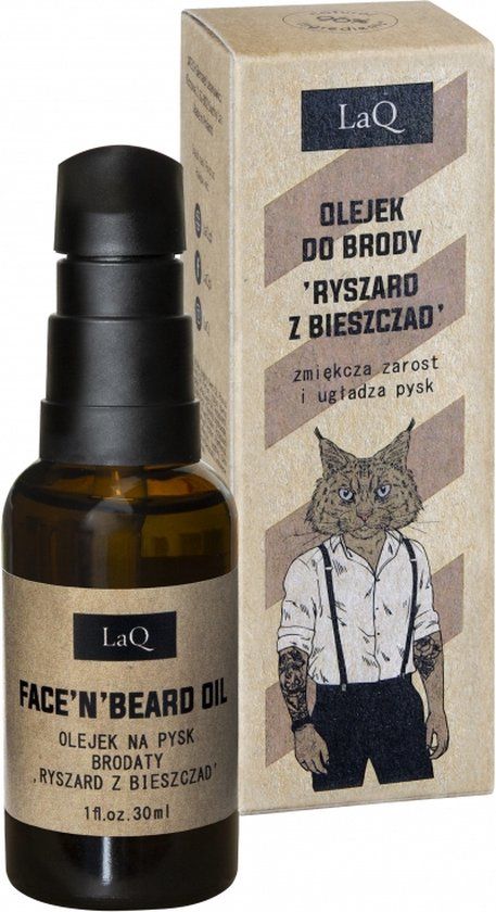 Richard van de Bieszczady baardolie 30ml