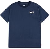 Levi's Kids Classic And Clean T-shirt Blauw 5 Years Jongen