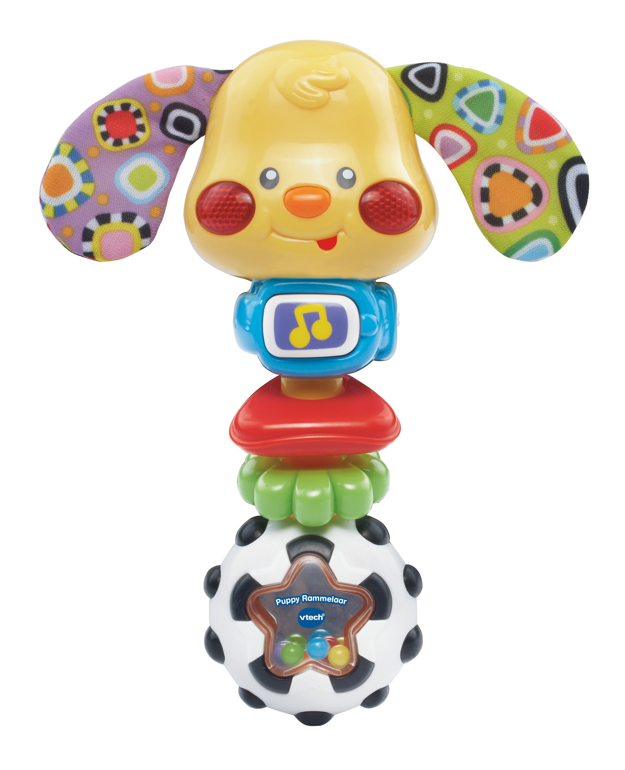VTech Baby Puppy Rammelaar - Educatief speelgoed - Multi