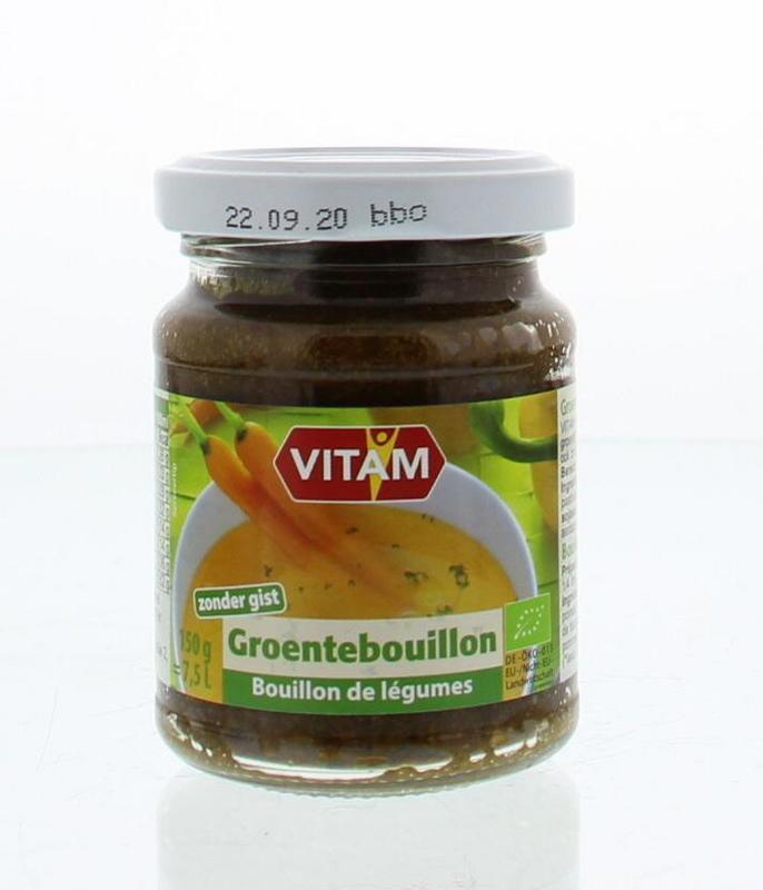 Vitam Groentebouillon zonder gist bio 150g