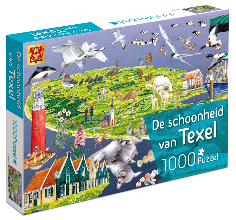 Tucker's Fun Factory De Schoonheid van Texel Puzzel (1000 stukjes)