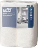 Tork Keukenrol Extra absorberend 2-laags - 2 Rollen