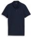 Tom Tailor - Slim Fit Polo met logoprint - Katoen/Modal/Elastaan - Sky Captain Blue - Maat XXL