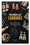 POLYMER Independently Published Polymer Clay Earrings: A Beginner-Friendly Guide to Shaping, Baking, Finishing, and Designing Handmade Stylish