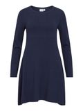 VILA Tricot robe VIHELLIE court Navy Blazer