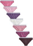 Next - Dames - Set van 7 katoenen slipjes met hoog uitgesneden pijpjes en logo - Roze