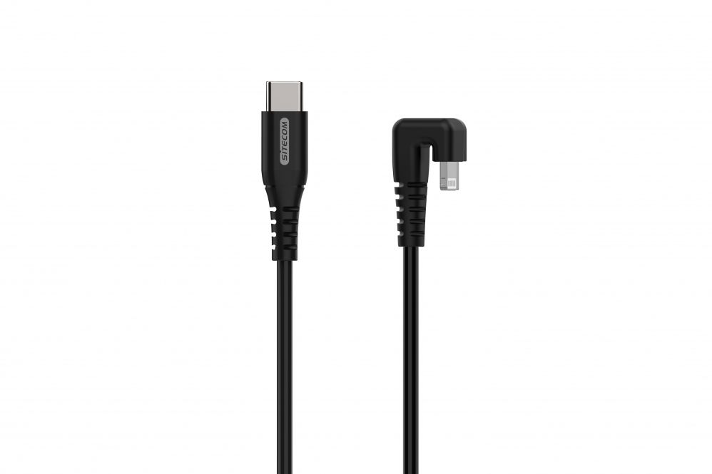 Sitecom CA-038 Lightning naar USB-C Kabel - 2m - Zwart