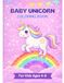 Livre de coloriage licorne bébé
