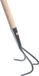 Talen Tools Tuinkrabber Verzinkt 3 Tanden Essenhouten Steel 140 cm