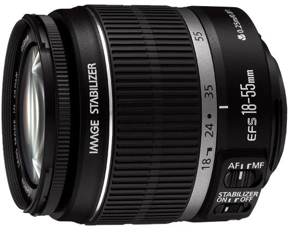 Canon EF-S 18-55mm f/3.5-5.6 IS II Lens - Black