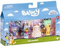 Bluey Figurenboxset - Kostuums - 4 beweegbare figuren - Accessoires inbegrepen