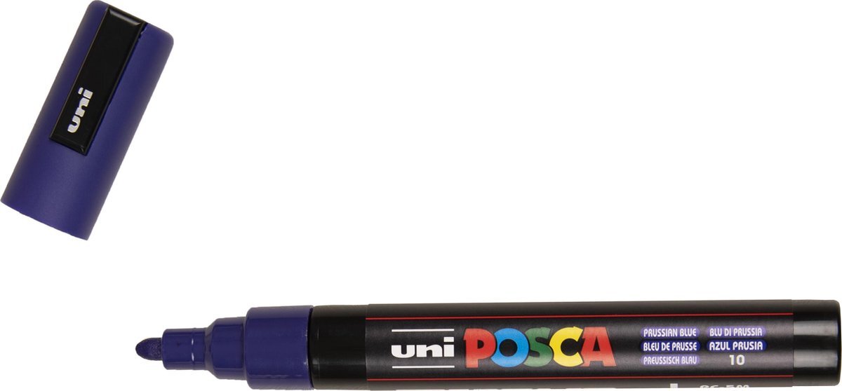 Posca PC-5M 10 pruisisch blauw