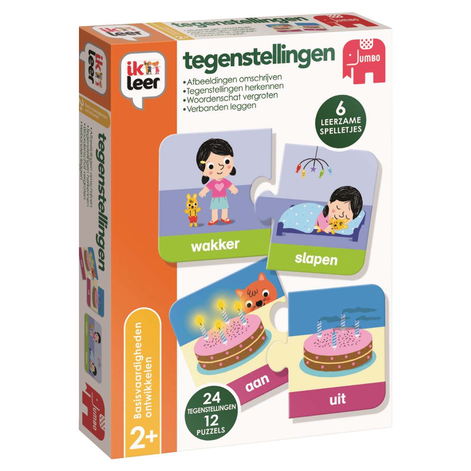 Ik Leer Tegenstellingen - Educatief spel voor kinderen vanaf 2 jaar