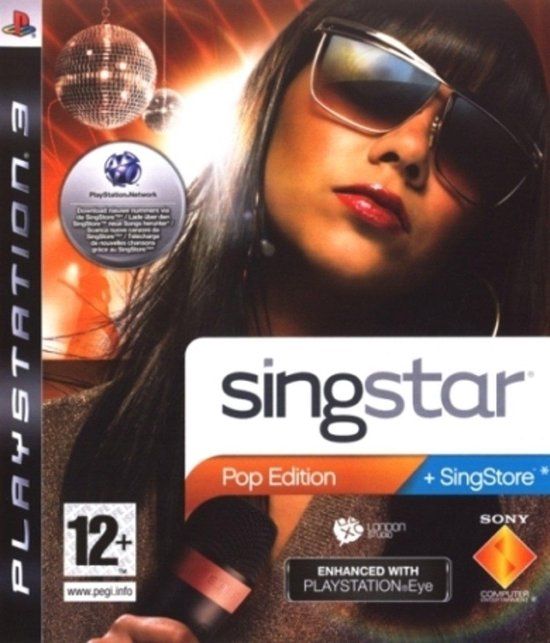 Sony Playstation SingStar: Pop Edition - PlayStation 3