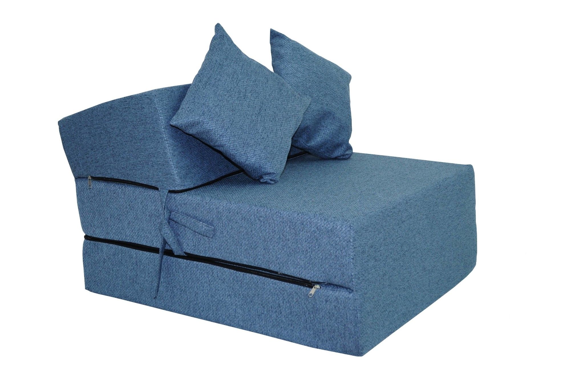 Viking Choice Opvouwbaar matras - logeermatras - 70x200x15 cm - blauw