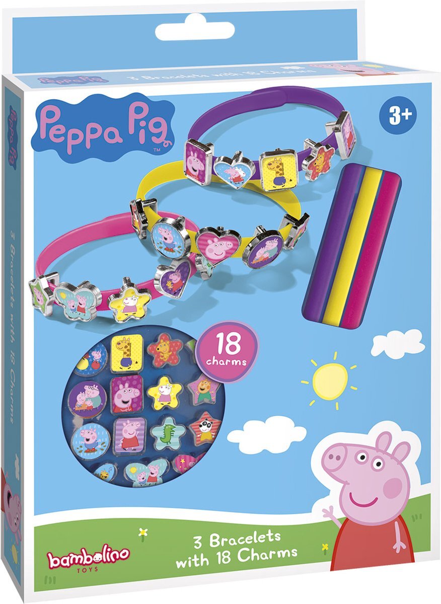 Peppa Pig armbanden maken set - Vanaf 3 jaar