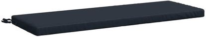 vidaXL Bankkussen SOEST 100% Polyester Donkerblauw 110 x 40 x